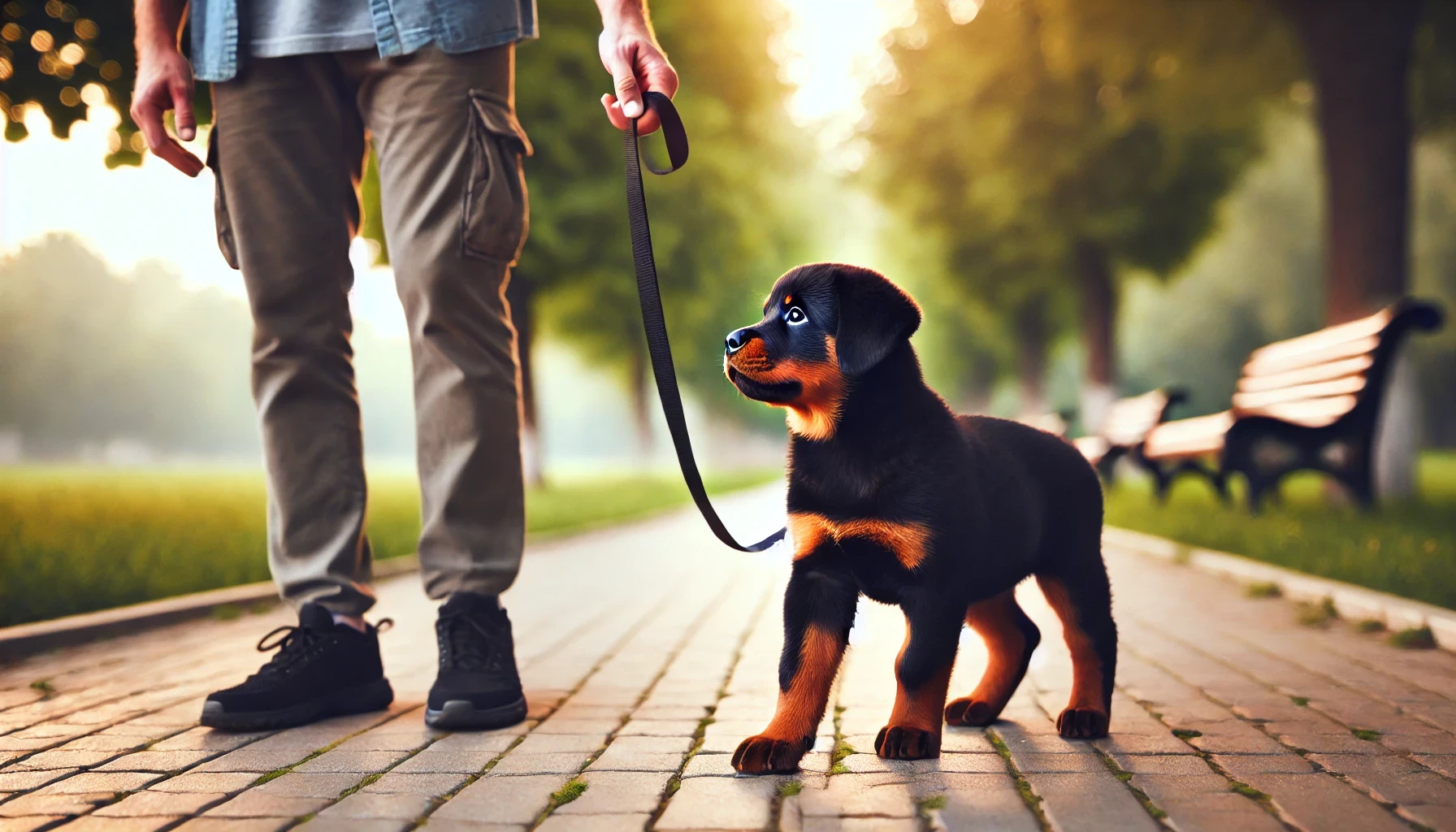 how-can-i-teach-my-3-month-old-rottweiler-to-stop-pulling-on-the-leash-during-walks